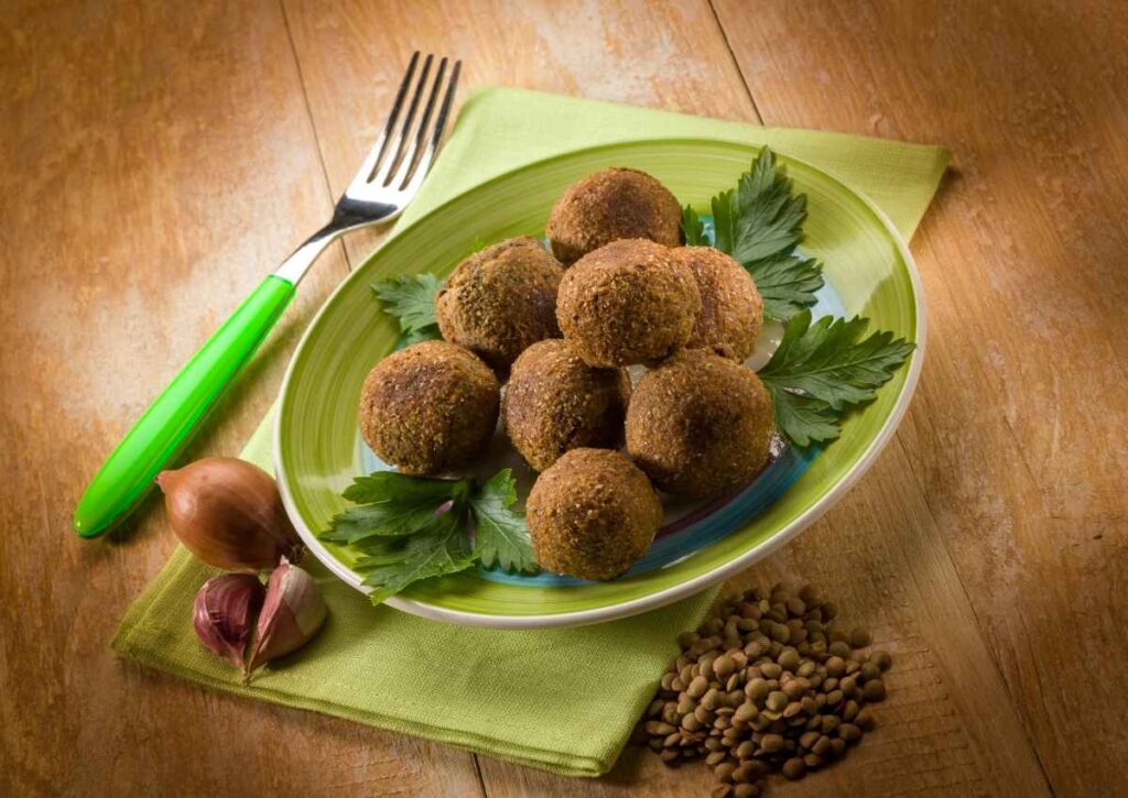 Polpette di lenticchie senza patate